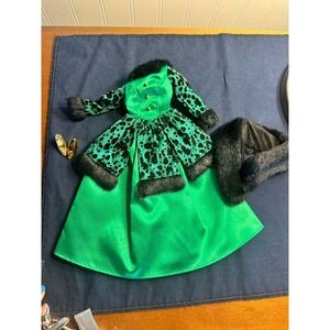 1990s Lucky Fashion Corner GOWN Fancy DRESS Fits Barbies Clone Dolls